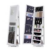 JEWELRY ARMOIRE W/MIRROR