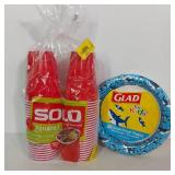 SOLO CUPS & PAPER PLATES