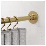 43' - 72' BRASS SHOWER CURTAIN TENSION ROD