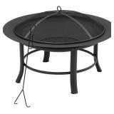FIRE PIT W/ SPARK GUARD COVER