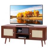 BOHO RATTAN 55' TV STAND