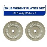 10LB WEIGHT PLATE SET