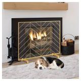 VEVOR FIREPLACE SCREEN