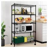 63' 5-TIER WIRE STORAGE SHELF