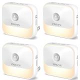 4PK DIMMABLE SENSOR LED NIGHT LIGHTS
