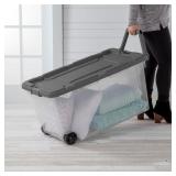 160QT ROLLING STORAGE BOX **NO LID