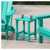 18" OUTDOOR POLY PLASTIC SIDE TABLE