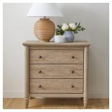 3 DRAWER NIGHTSTAND W/ USB PORT