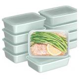 10PK REUSABLE MEAL PREP CONTAINERS
