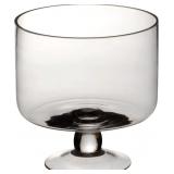 8" GLASS TRIFLE BOWL