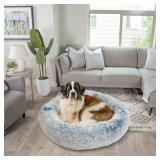 XXL FAUX FUR SHAG DOG BED