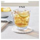 4PK 12.5 OZ DRINKING GLASSES