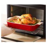 15" RECTANGLE PORCELAIN BAKING DISH