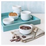 4PK 4" PORCELAIN DIP BOWLS