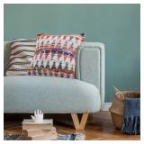 20X20 CHEVRON THROW PILLOW