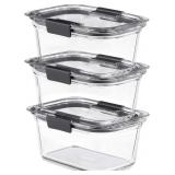 TRIO RUBBERMAID 4.7-CUP FOOD CONTAINERS