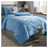 QUEEN JERSEY WAVE COMFORTER SET