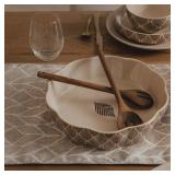 3PC SERVING BOWL & UTENSILS SET