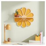 16.5" FLOWER WALL SHELF