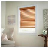 36 X 48 CORDLESS 2 in FAUX WOOD BLIND