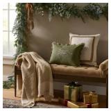 14 X 20 SEASONS GREETINGS THROW PILLOW