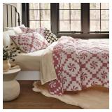 FULL/QUEEN MATELASSE QUILT & SHAMS