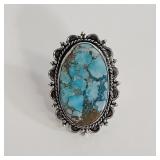 SZ6 TURQUOISE COSTUME RING