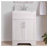 GLACIER BAY 25" BATHROOM VANITY