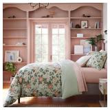 QUEEN FLORAL DUVET COVER