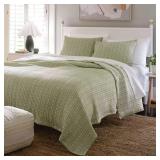 KING 2PC MATELASSE QUILT SET
