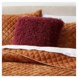 24 X 24 FAUX FUR THROW PILLOW