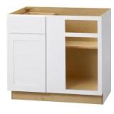 36 X 24 X 34.5 SHAKER BLIND CORNER CABINET
