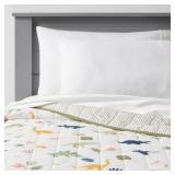 QUEEN REVERSIBLE DINOSAUR QUILT