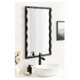 24 X 36 MODERN BLACK MIRROR