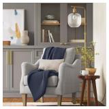 OVERSIZED KNIT THROW BLANKET