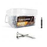 PAIL 10X2 STAINLESS STEEL SCREWS 1750 PCS