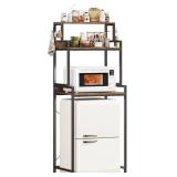 3-TIER MINI FRIDGE STAND KITCHEN