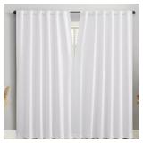 MAGNETIC CLOSE BLACKOUT CURTAINS 37 X 63