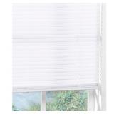 PAIR 29X64 CORDLESS VINYL MINI BLINDS