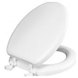 ELONGATED CUSHIONED TOILET SEAT