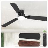 42IN 3 BLADE CEILING FAN W/ REMOTE