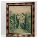 36" VINTAGE PRINT