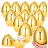 6" GOLDEN EASTER EGGS