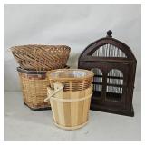 BASKETS & BIRDCAGE