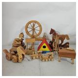 VINTAGE STYLE WOODEN TOYS