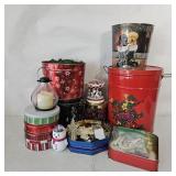 ASSORTED HOLIDAY TINS