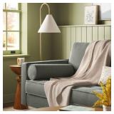 OVERSIZED RECYCLED KNIT THROW BLANKET