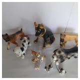 VINTAGE DOG FIGURINES