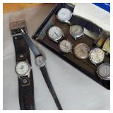 MENS WATCHES, JEWELRY & MISC