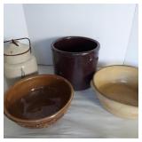 CROCKS AND BOWLS